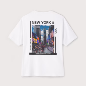 New York 4 - Unisex Oversized Boxy Tee